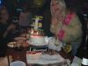 Helen was surprised with her birthday cake at High Stakes.